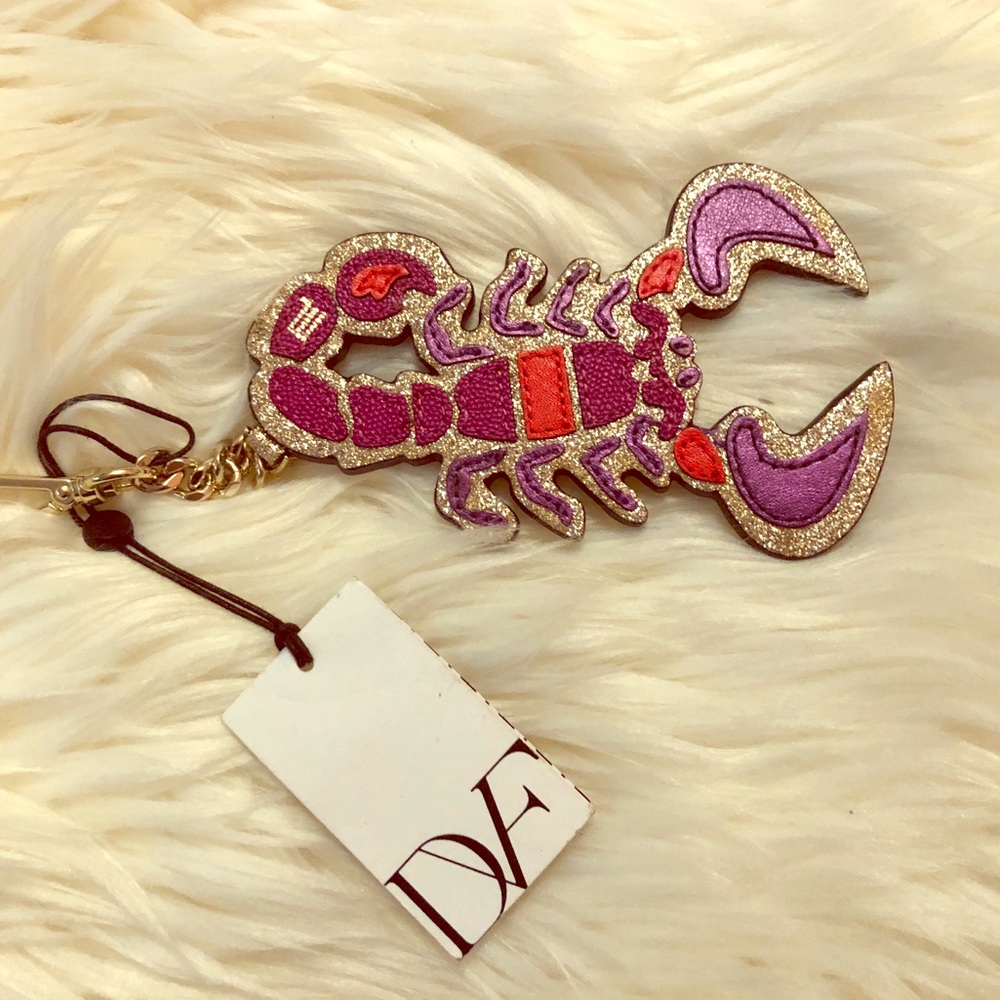 Authentic DVF Scorpion Keychain
